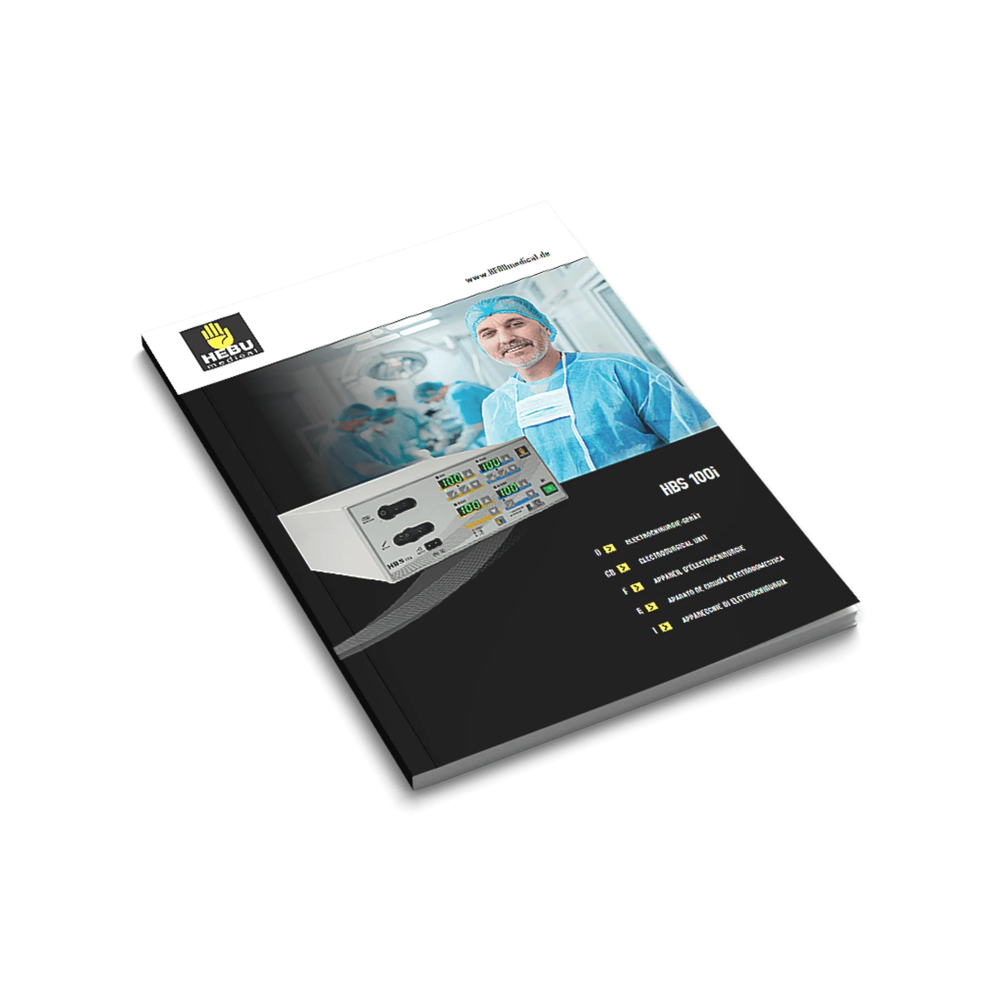 Katalog zum Elektrochirurgiegerät HBS 100i von HEBUmedical