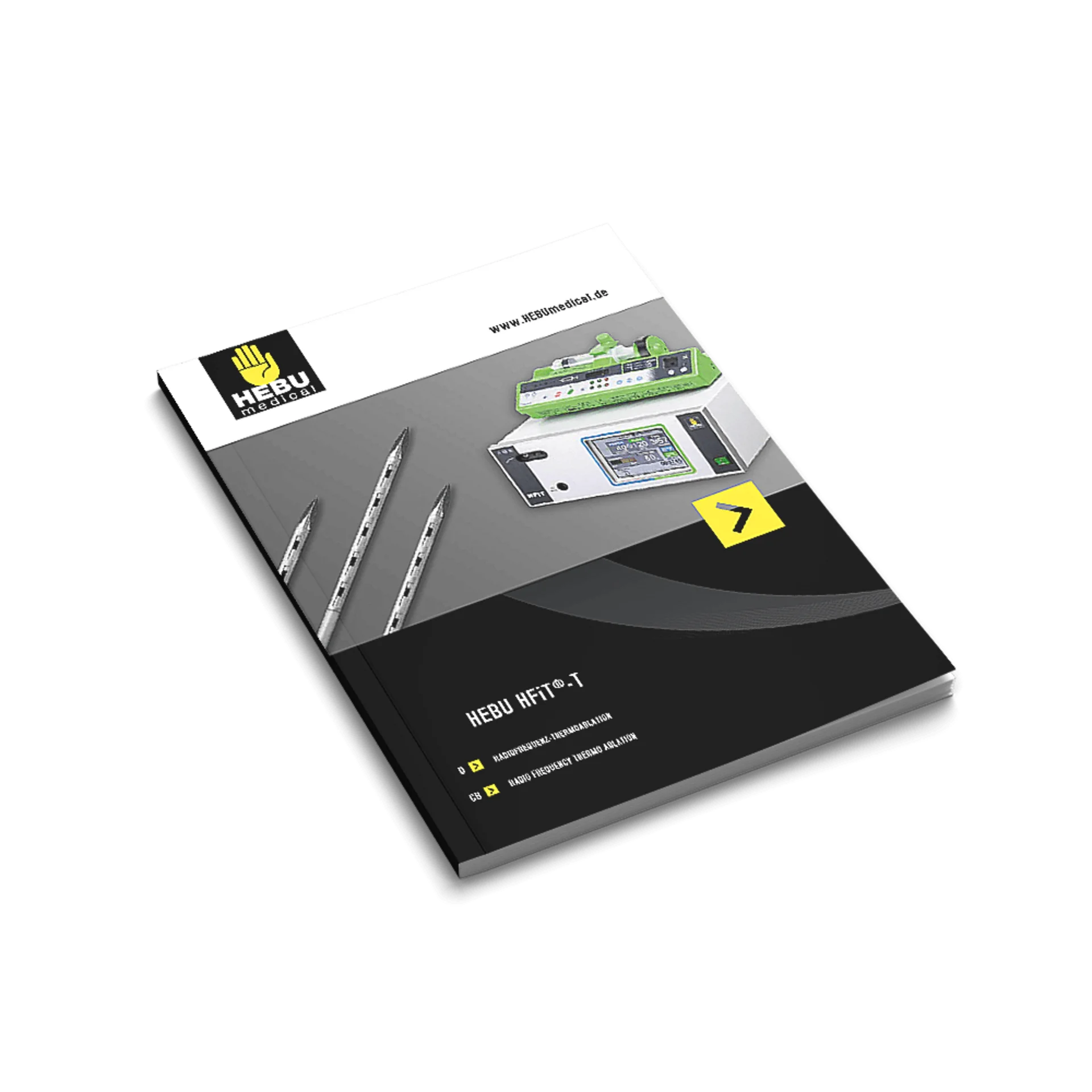 Katalog zur HFIT®-T Radiofrequenz-Thermoablation von HEBUmedical