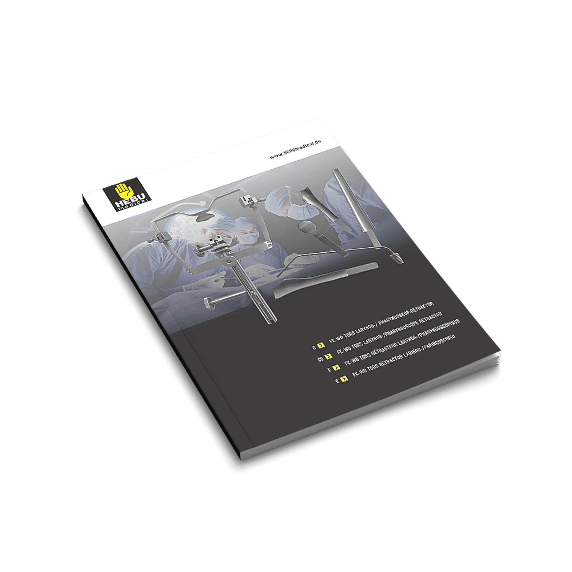 HEBUmedical – FK-WO TORS Laryngo Katalog Katalog für FK-WO TORS Laryngo Instrumente von HEBUmedical