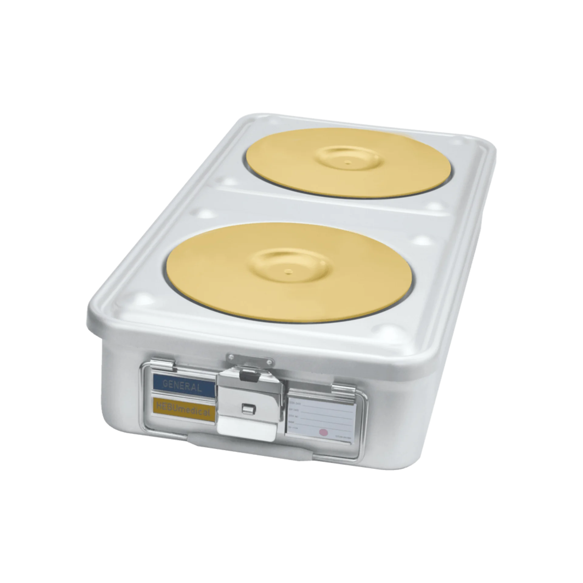 HEBUmedical – Containerlösungen für sichere und effiziente Sterilisation HEBUmedical Container-Systeme mit Edelstahl-Siebkörben und PTFE-Filteroption