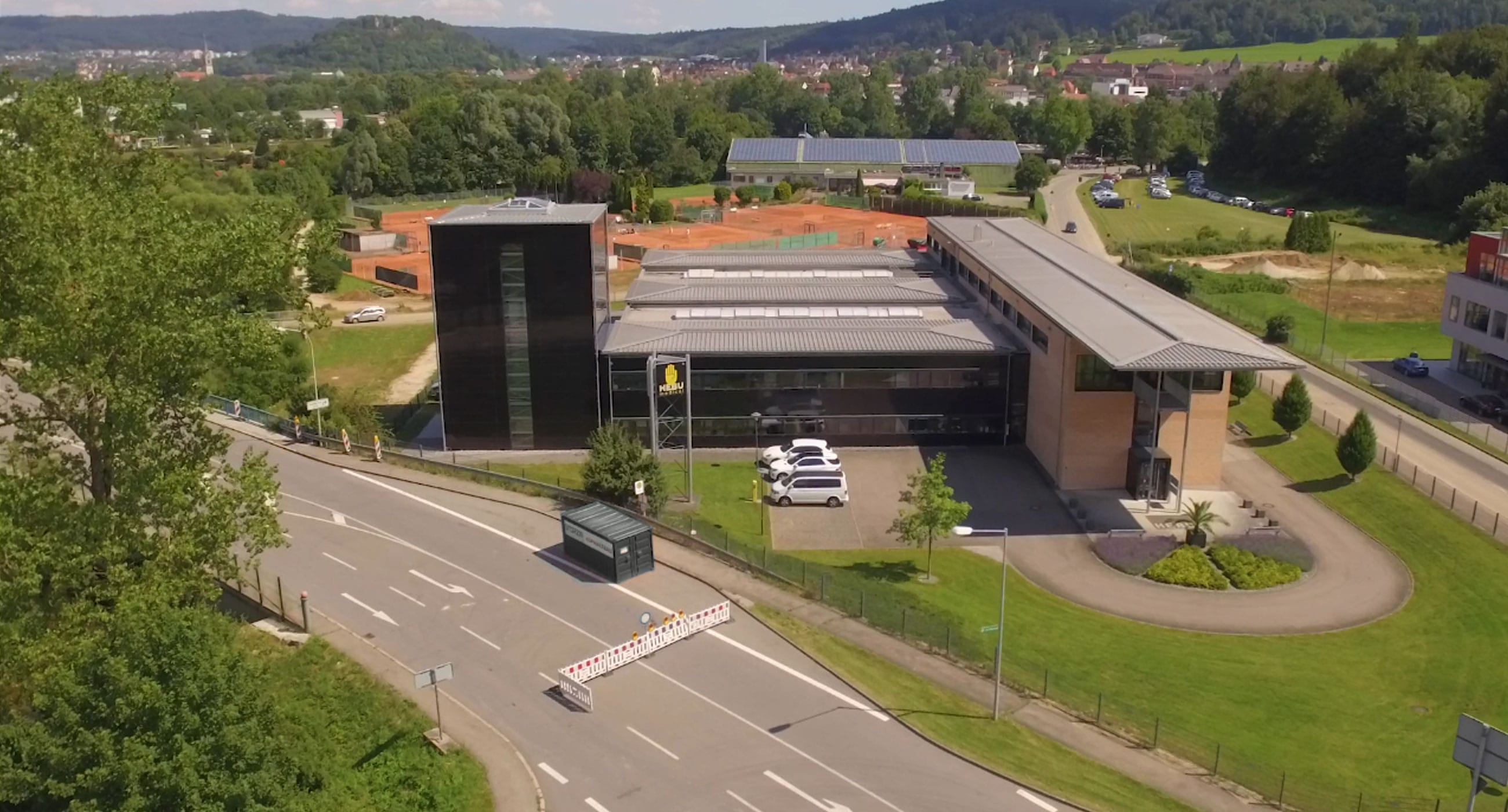 Hauptgebäude der HEBUmedical Firmenzentrale in Tuttlingen